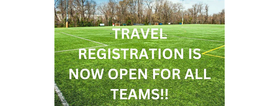 Travel Registration Open